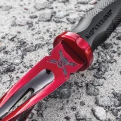 Cardinal Sin Red M48 Cyclone - 2Cr13 Stainless Steel Blade, Reinforced Nylon Handle, Stainless Steel Guard And Pommel -Knife Series Shop G17 UC3163RD