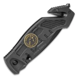 Timber Wolf Assist Rescue Black Folding Knife -Knife Series Shop G19 TW203
