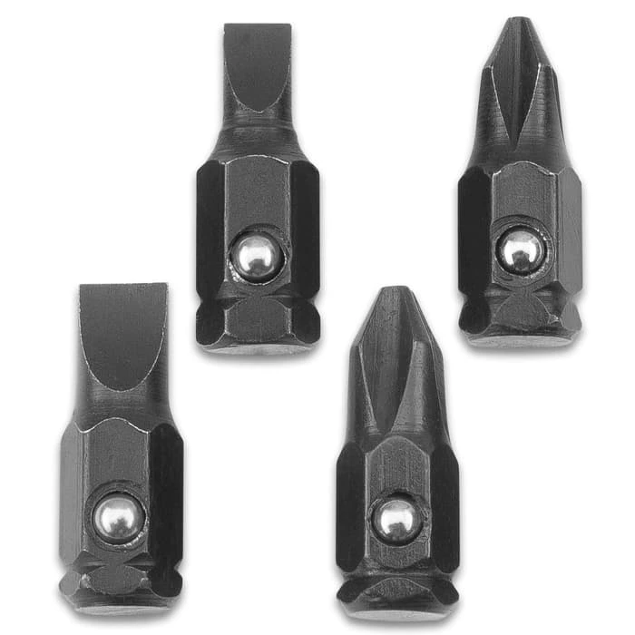 Trailblazer Torque Driver Multi-Tool With Flashlight - Four Hex Bits, Wrenches, Bottle Opener, Angle Driver, Carabiner - Length 3 3/4” 6 Trailblazer Torque Driver Multi-Tool With Flashlight - Four Hex Bits, Wrenches, Bottle Opener, Angle Driver, Carabiner - Length 3 3/4” - Image 6