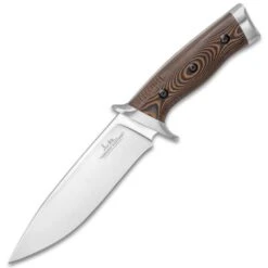 Gil Hibben Tundra Hunter Fixed Blade Knife With Sheath - 420HC Stainless Steel Blade, G10 Handle Scales, Stainless Steel Pommel - Length 11” 13 Gil Hibben Tundra Hunter Fixed Blade Knife With Sheath - 420HC Stainless Steel Blade, G10 Handle Scales, Stainless Steel Pommel - Length 11” -Knife Series Shop H17 GH5077