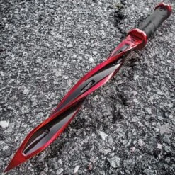 Cardinal Sin Red M48 Cyclone - 2Cr13 Stainless Steel Blade, Reinforced Nylon Handle, Stainless Steel Guard And Pommel -Knife Series Shop H17 UC3163RD